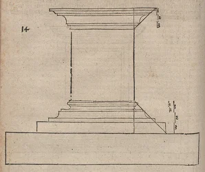 Sockel ohne Stufen für ein geplantes Denkmal